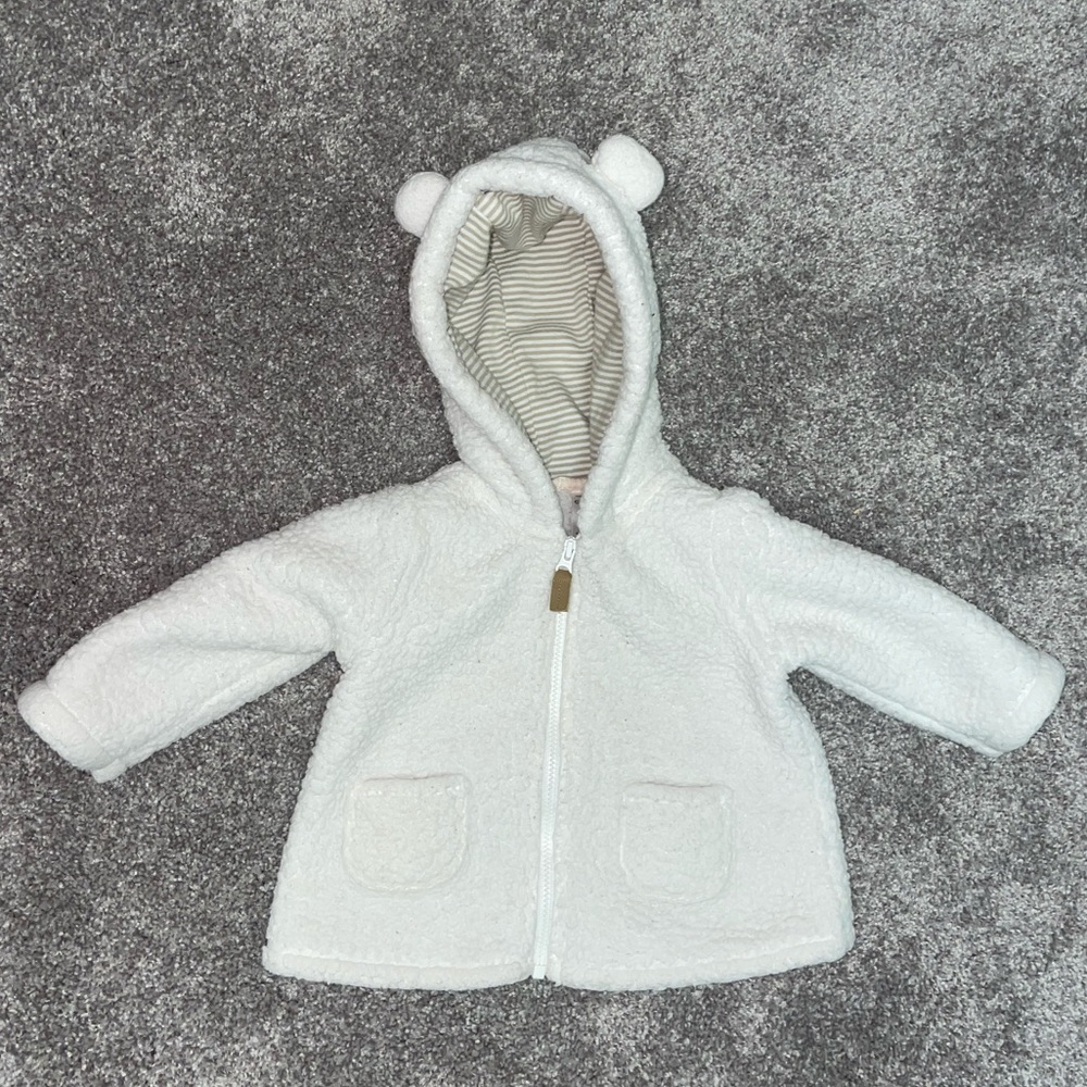 6m Carter’s baby winter coat with cute ears